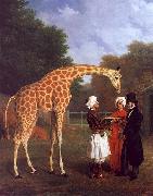 Jacques-Laurent Agasse The Nubian Giraffe oil painting